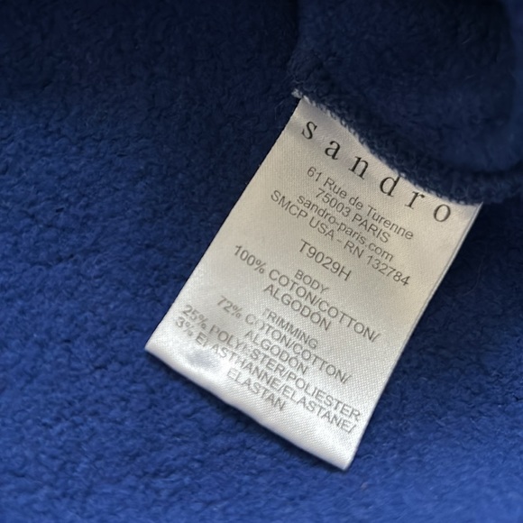 Sandro 100% Cotton Sweatshirt - Picture 5 of 7